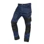 NEO TOOLS DENIM werkbroek met Oxford-verstevigingen, marineblauw, maat XS