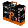 NEO TOOLS heteluchtpistool 2000W met LCD-display, 50°C & 70-600°C, 4 mondstukken, schraper, draagkoffer