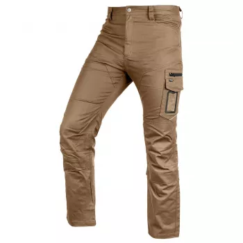 NEO TOOLS Mix&Match canvas werkbroek, bruin, maat XXL