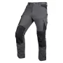 NEO TOOLS Mix&Match canvas werkbroek met Cordura-versterkingen, grijs-zwart, maat XXXL