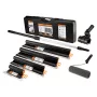 NEO TOOLS pleisterset met gladde spackmessen, telescopische steel en roller, in koffer