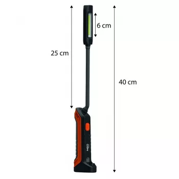 NEO TOOLS accu-inspectielamp 400 lm COB + zaklamp 99-102