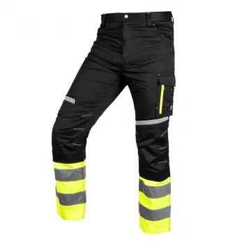 NEO TOOLS SIRIUS BRIGHT waarschuwingsbroek geel/zwart maat M