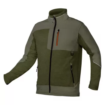 NEO TOOLS softshell sweatshirt OUTDOOR, groen, maat L
