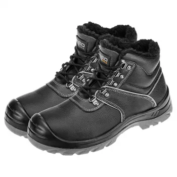 NEO TOOLS werkschoenen gevoerd S3 SRC, stalen neus en doorstootvaste zool, maat 47