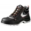 NEO TOOLS werkschoenen leer maat 39 CE - S3 veiligheidslaarzen met stalen neus, zwart