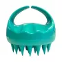 Neofolics hoofdhuidmassage shampoo borstel - zachte siliconenborstels, ergonomisch handontwerp, zwart