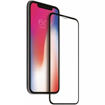 NEVOX NEVOGLASS 3D gehard glas schermbeschermer voor iPhone 14 Pro Max, transparant, met Easy App installatieframe