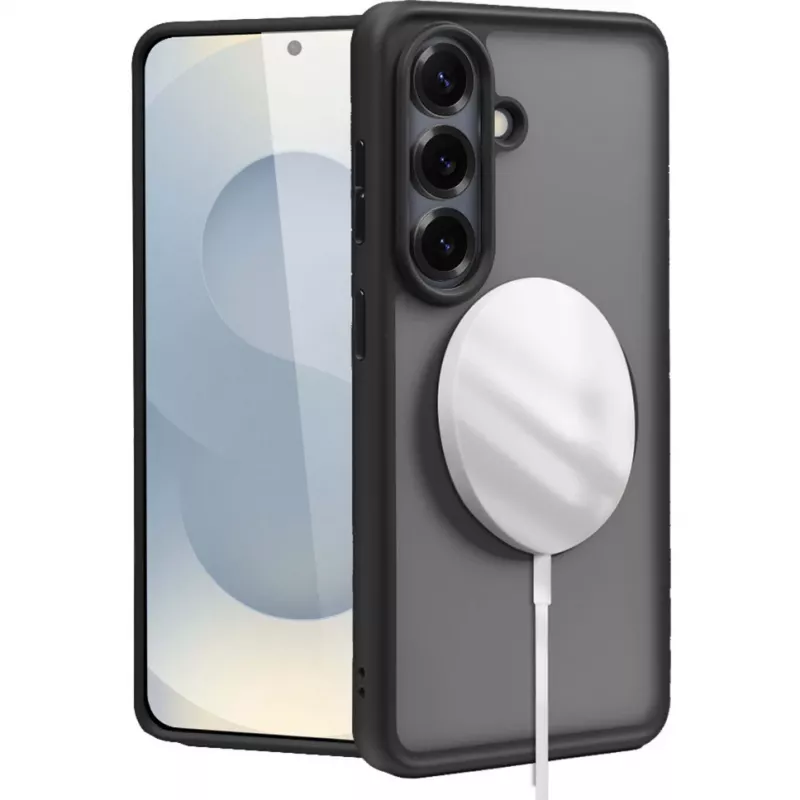 Nevox StyleShell Invisio Samsung Galaxy S26+ MagSafe-hoesje zwart