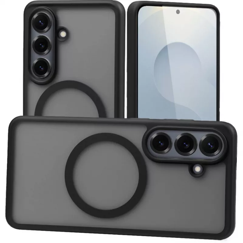 Nevox StyleShell Invisio Samsung Galaxy S26+ MagSafe-hoesje zwart