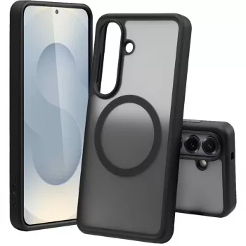 Nevox StyleShell Invisio Samsung Galaxy S26+ MagSafe-hoesje zwart