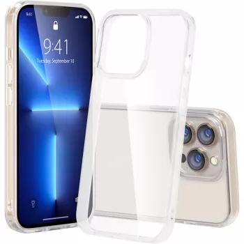 NEVOX StyleShell SHOCKFLEX Cover voor Apple iPhone 14 Pro 6,1 inch transparant