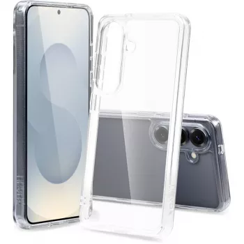 Nevox StyleShell SHOCKFlex Protective Case voor Samsung Galaxy S26 Plus, transparant