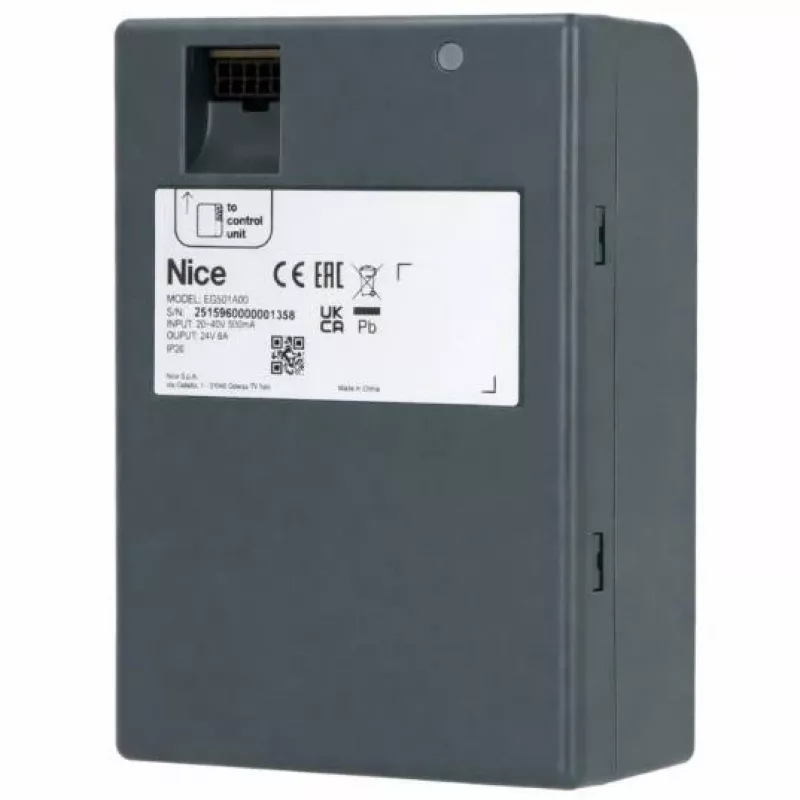 Nice Backup Power Battery PSS124 24V 1.2Ah voor R30 besturingen