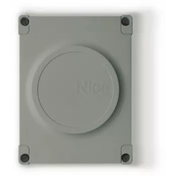 NICE MC424LR30 besturing voor 24V DC hekaandrijvingen met geïntegreerde radio-ontvanger