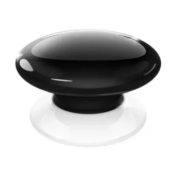 NICE push-control knop, zwart (FGPB-101-2 ZW5 EU)