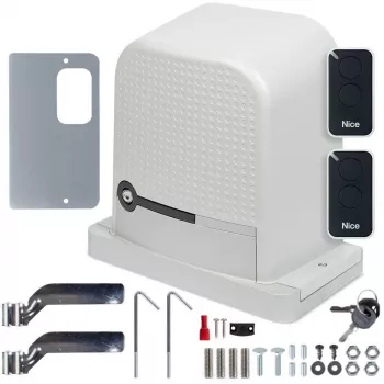 NICE ROBO 1500 schuifpoortaandrijving-kit (zonder lichtsluizen)