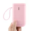 Niimbot D11 draagbare thermische printer voor etiketten, roze