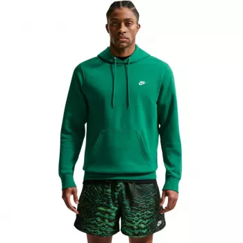 Nike Club Fleece heren pullover hoodie malachiet XL