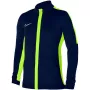 Nike Dri-FIT Academy 23 heren langarm 1/4-zip voetbaltrainingsshirt Obsidian/Green Strike S