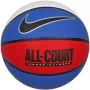 Nike Everyday All Court 8P basketbal maat 7 ontlucht blauw/wit/rood