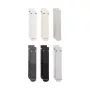 Nike Everyday Elevated 6-pack crew-sokken grijs & crème unisex maat 35-37,5