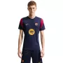 Nike FC Barcelona Strike heren voetbal trainingstop navy blue XL
