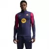 Nike FC Barcelona Strike heren voetbal trainingsshirt navy M