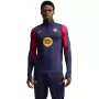 Nike FC Barcelona Strike heren-trainingsshirt Navy Blue XL