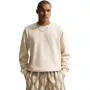 Nike heren Club Fleece sweatshirt met ronde hals Light Bone M