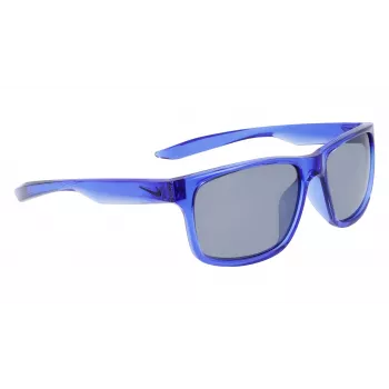 Nike heren zonnebril ESTILCHSRE097 - mat zwart montuur, grijze glazen, 59 mm glasbreedte