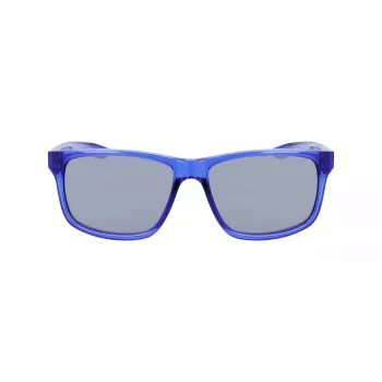Nike heren zonnebril ESTILCHSRE097 - mat zwart montuur, grijze glazen, 59 mm glasbreedte