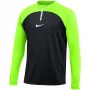 Nike NK Dri-FIT Academy Drill Top K zwart-groen DH9230 010 S heren sweatshirt