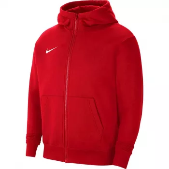 Nike Park 20 Fleece Hoodie met Doorlopende Rits University Red CW6891 657
