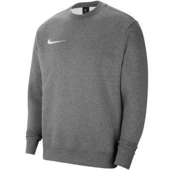 Nike Park heren sweatshirt Dark Grey Heather/wit CW6902 071