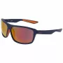 NIKE PremierStride heren zonnebril - mat zwart, smoke grey glazen, 63 mm