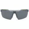 Nike Windshieldeli unisex sportbril - zwart montuur, grijze glazen 60/13/130 mm