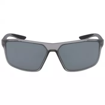 NIKE WINDSTORMC46 heren sportzonnebril - mat zwart/grijs - 65mm glas - 100% UV-bescherming
