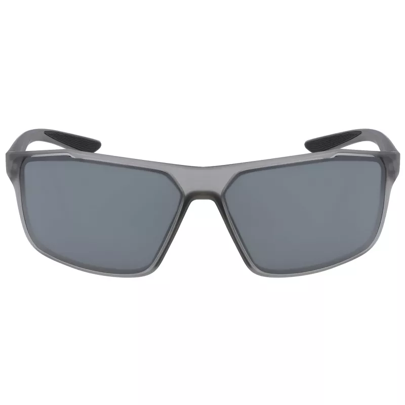 NIKE WINDSTORMC46 heren sportzonnebril - mat zwart/grijs - 65mm glas - 100% UV-bescherming