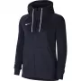 Nike dames Park 20 hoodie Midnight Navy/wit
