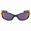 Nike Zoneed zonnebril mat zwart grijs 66mm heren sport