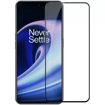 Nillkin Amazing CP+PRO ultra dunne tempered glass screenprotector voor OnePlus Ace, 0,2 mm rand, 9H hardheid, zwart