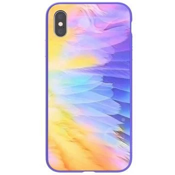Nillkin Apple iPhone XR Ombre hard case paars