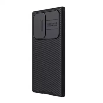Nillkin CamShield Pro case voor Samsung Galaxy S22 Ultra (zwart)