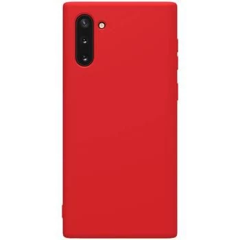 Nillkin Samsung Galaxy Note 10 rubber wrapped beschermhoes rood