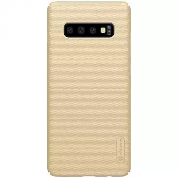 Nillkin Samsung Galaxy S10e Super Frosted Shield case goud
