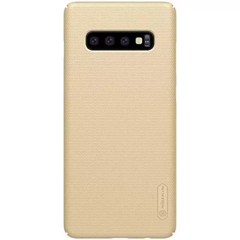Nillkin Samsung Galaxy S10e Super Frosted Shield case goud