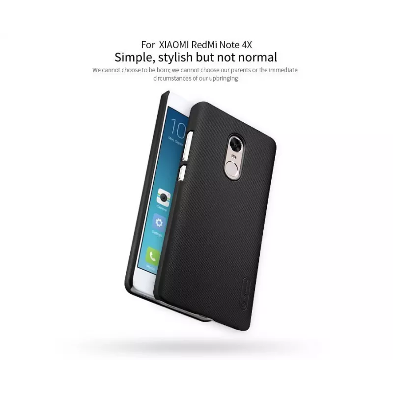 Nillkin Super Frosted Shield Case voor Xiaomi Redmi Note 4 / Note 4X - rood