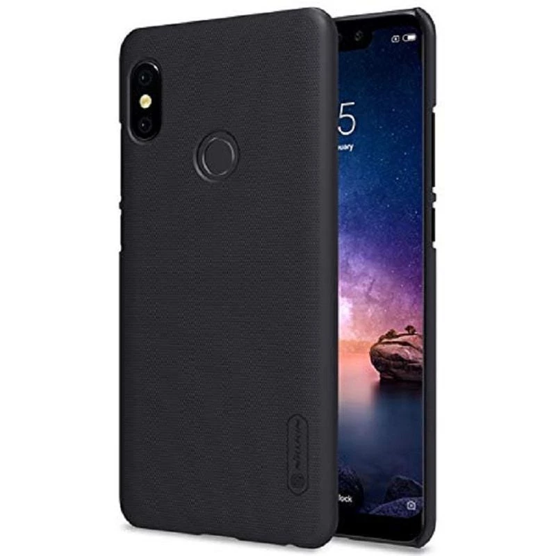 Nillkin Super Frosted Shield Hoesje voor Xiaomi Redmi Note 6 Pro - Zwart