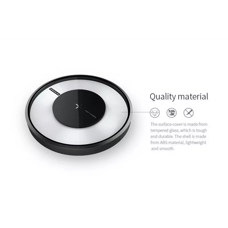 Nillkin universele Magic Disk IV draadloze oplader zwart